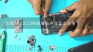 长虹3D42C2200i花屏有声音怎么回事