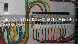 电磁炉烧保险丝哪里故障 原因排查和解决方法