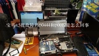 宝马x5报故障码p0444和p0012是怎么回事