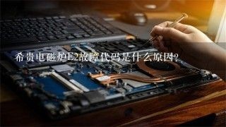 希贵电磁炉E2故障代码是什么原因?