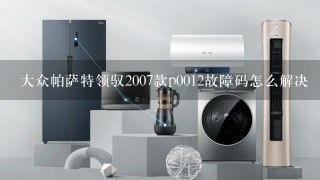 大众帕萨特领驭2007款p0012故障码怎么解决