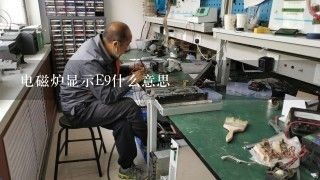 电磁炉显示E9什么意思